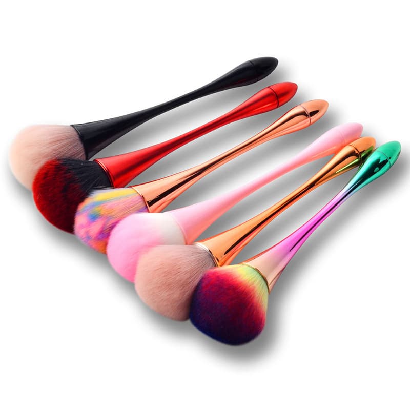Cross-border Nail Powder Dust Brush Small Waist Makeup Brush Viral Nail Dust Brush Blush Brush Powder Brush Wholesale