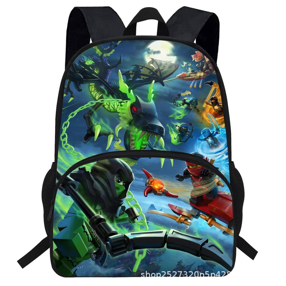 LEGO Ninjago Kids Printed School Bag Supports AliExpress JIT Dropshipping