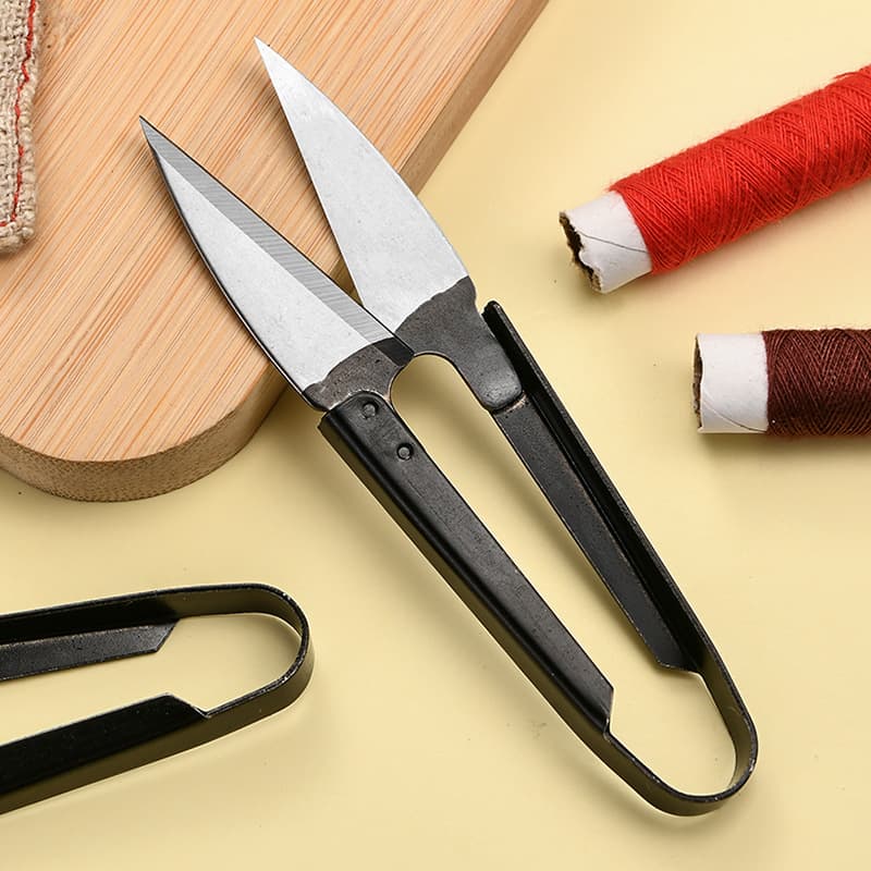 Korean export classic style trimming thread small scissors, household sharp scissors, manual paper cutting, office scissors, thread snips