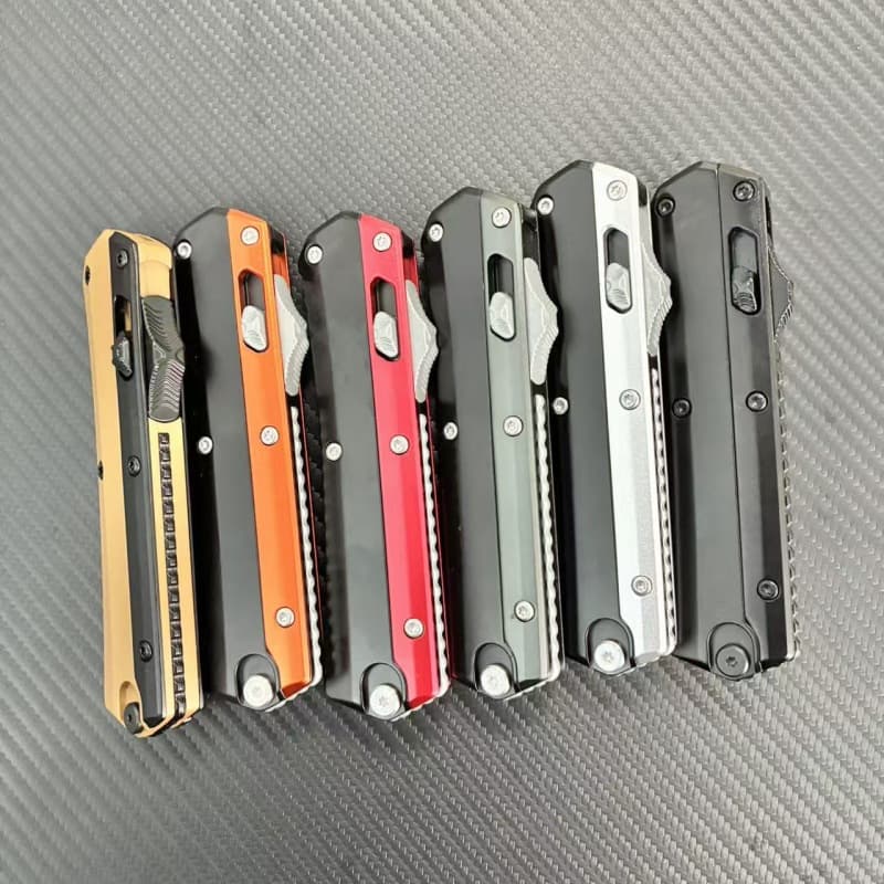 Cross-Border Hot Selling Microtech OTF Snake God Zinc Alloy Handle EDC Knife Outdoor Tool Accessories