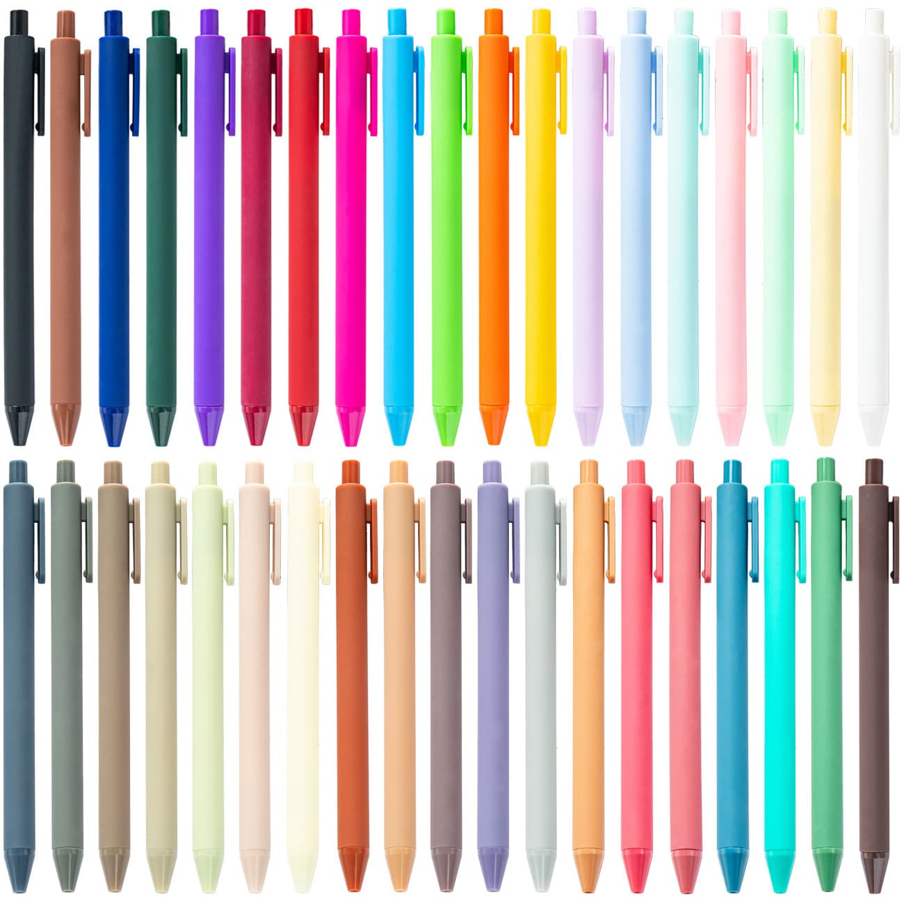 Fresh spray pen, push-button plastic pen, printable logo, creative candy colors, student push-type ballpoint pen wholesale