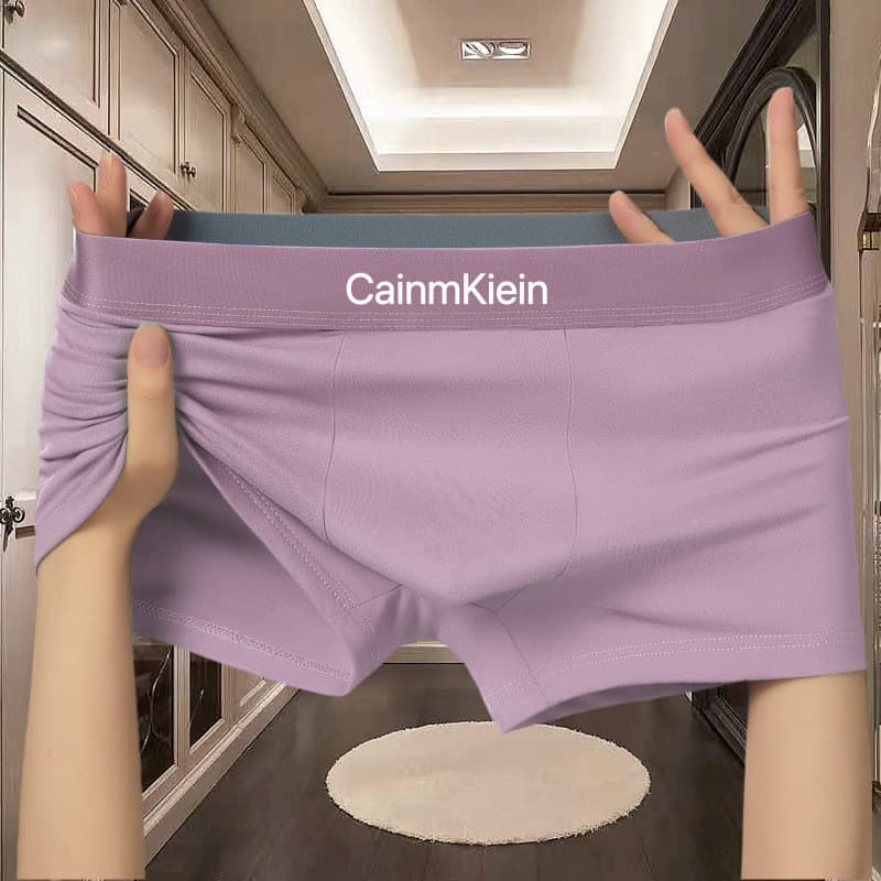 cainmkiein Factory Men's Boxer Briefs Wholesale Comfortable Breathable Mid-Rise Men's Boxer Briefs
