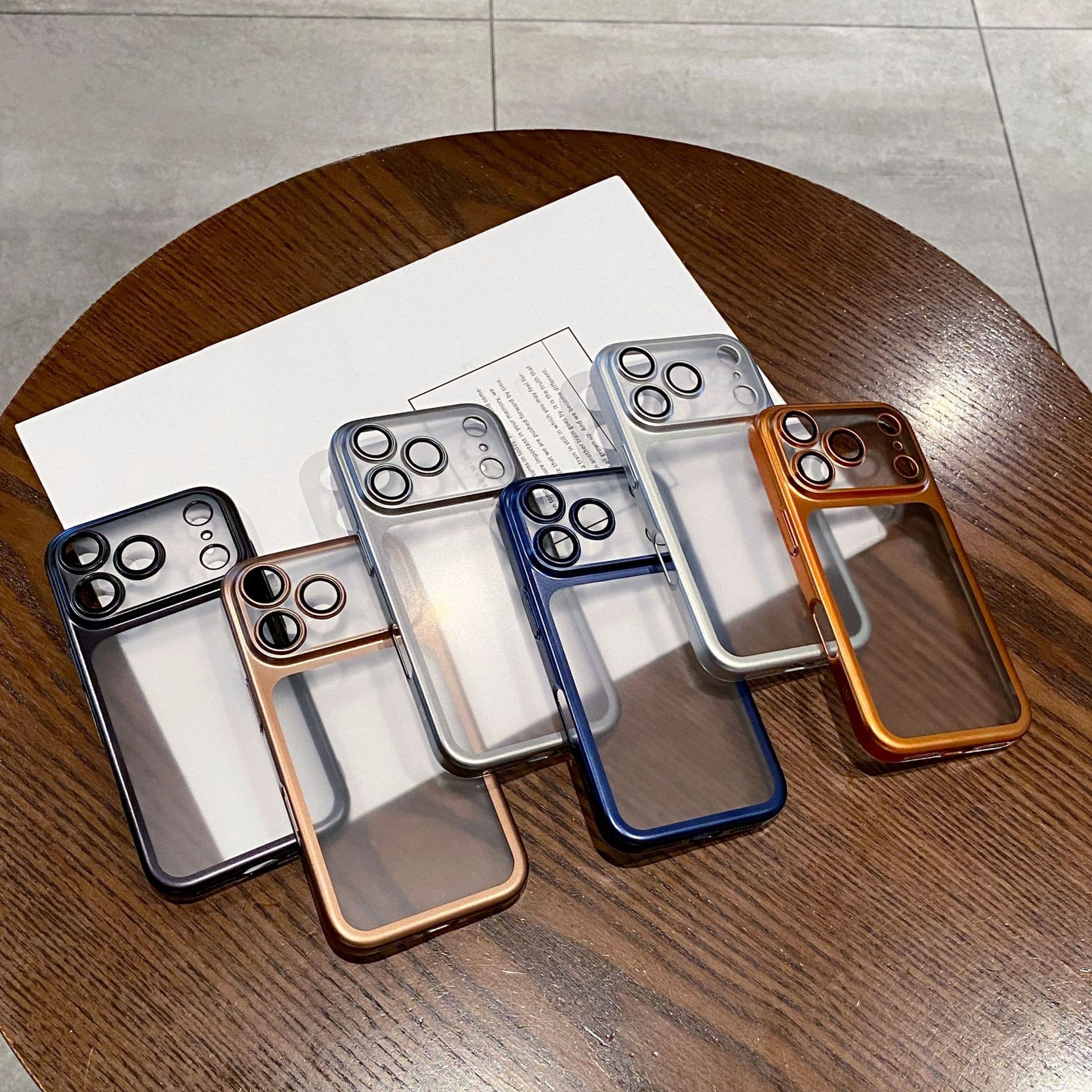 Compatible with iPhone 17 PRO MAX Case Matte Electroplated Apple 16 Skin-Feel Ultra-Thin 15 Full-Coverage Bestseller Hard Shell