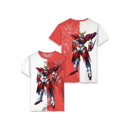 Bandai Japanese anime game printed jersey, summer outdoor short-sleeved breathable and comfortable top for family matching