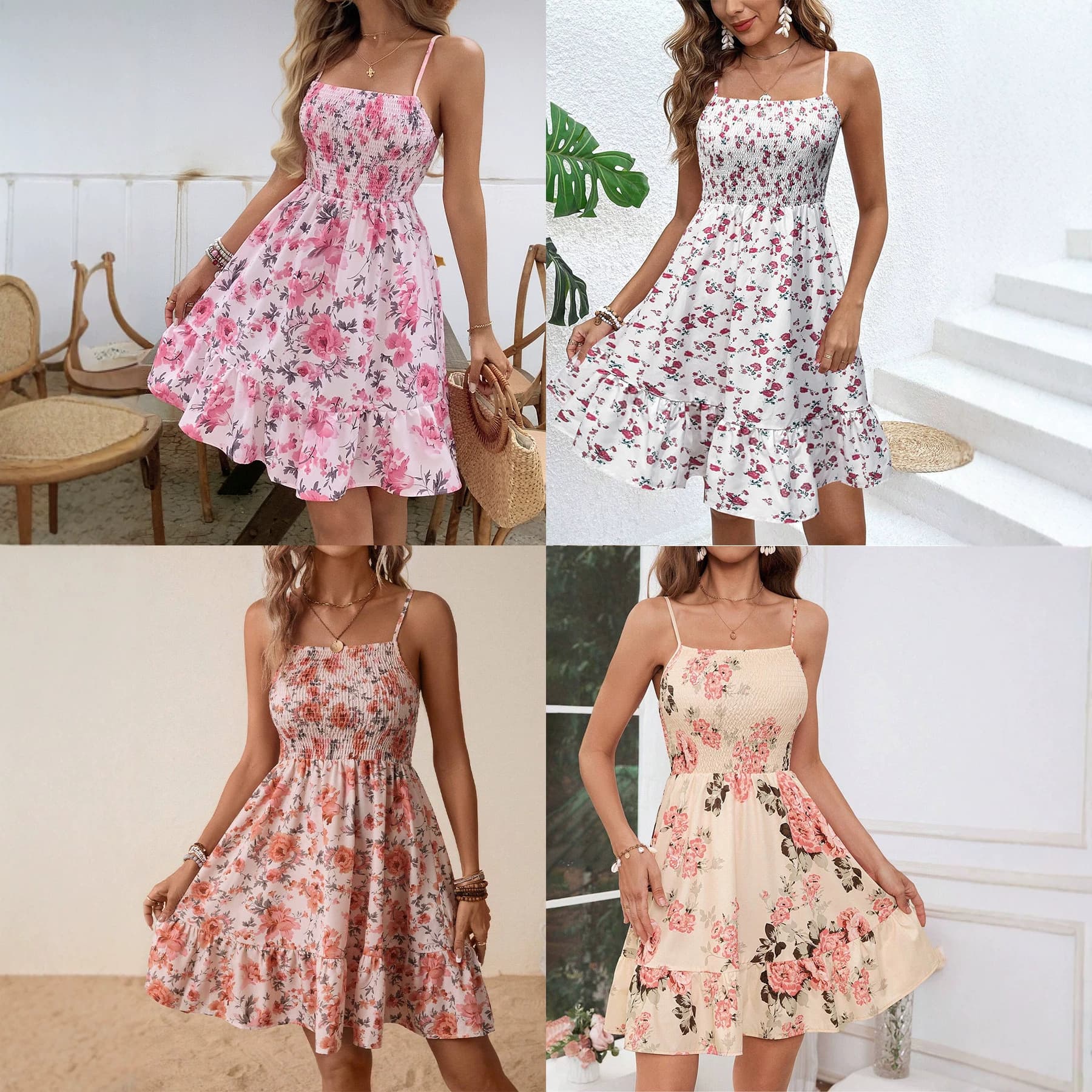 Customizable according to provided images, Laiyang 2026 summer new plus size women's dress, high-end resort style casual dress