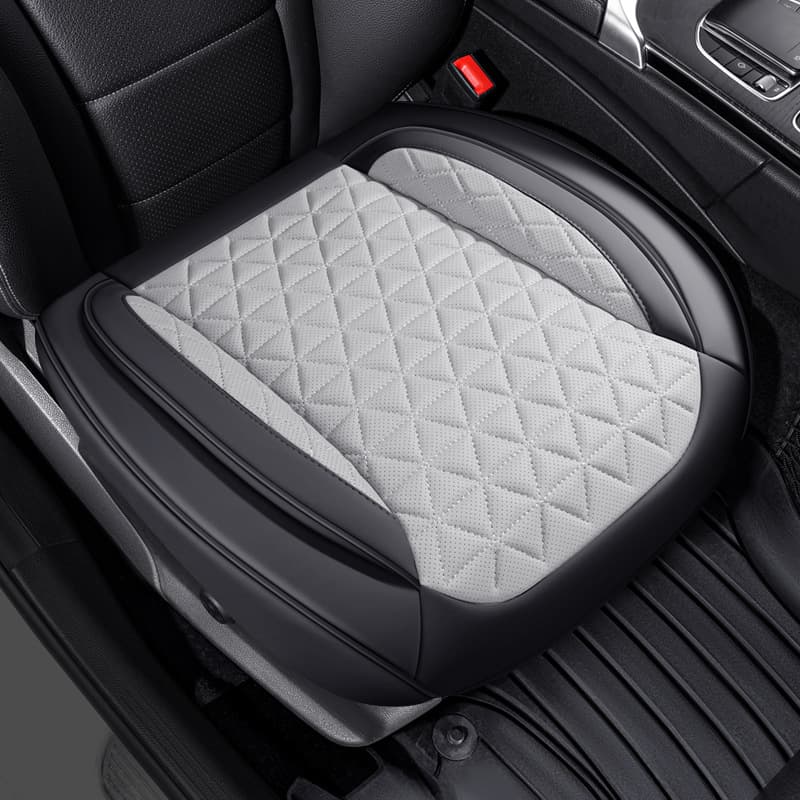 New Hot Selling Export Car Seat Cover Full Wrap Skin-Friendly Leather 3D Single Seat Without Backrest All-Season Car Seat Cushion Wholesale