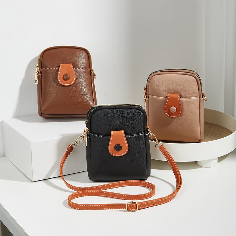 Women's Crossbody Bag, New Export Style, Ins Retro Mini Bag, Compact, Fashionable, Versatile, Lightweight Shoulder Bag