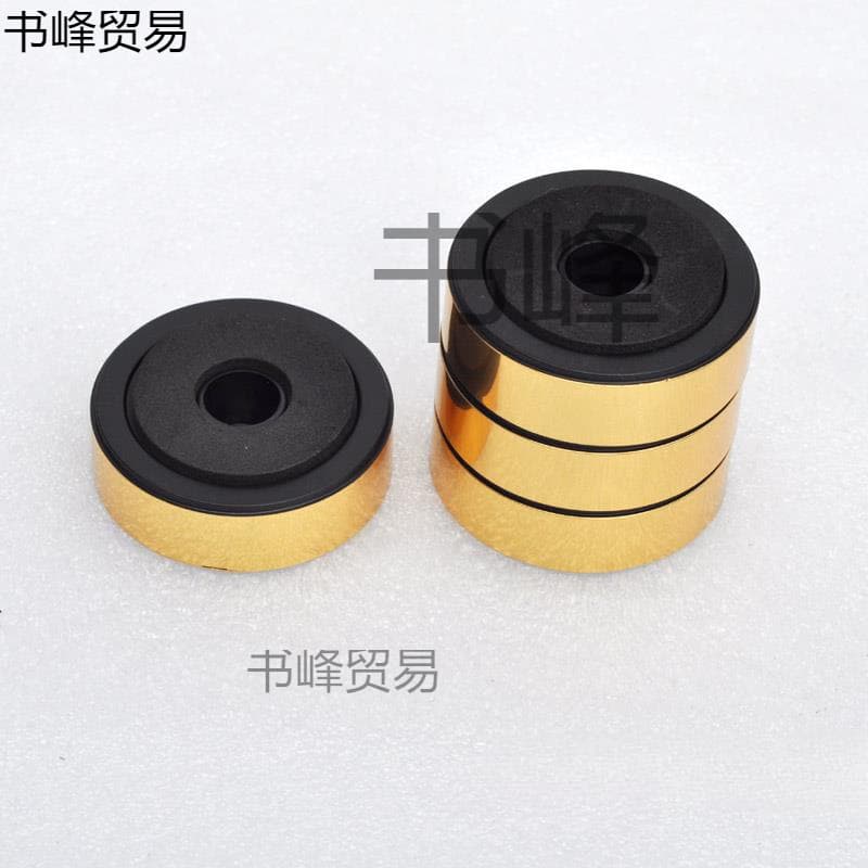48# large amplifier feet speaker subwoofer vibration damping foot pads height increase moisture protection foot nails ABS foam