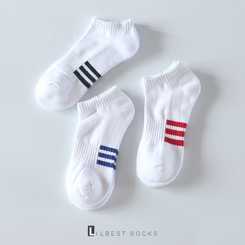Men's Summer Socks, Versatile Short Cotton Boat Socks, Fashionable White Socks, Odor-Resistant New Sports Summer Trend