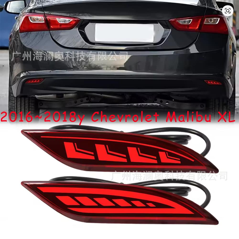 Suitable for Chevrolet Malibu Rear Bumper Light, Tail Light, Bumper Guard, Width Indicator Light, Warning Light, Brake Light, LED for 16~18 Models
