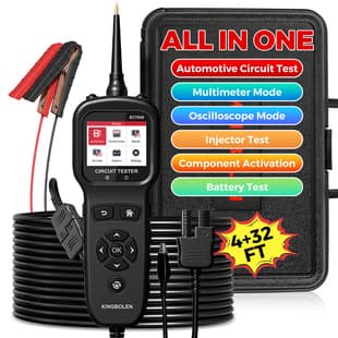 ECT600 Circuit Tester Rapid Circuit Fault Detection Battery Usage Status Test Vehicle Circuit Test