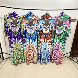 A8892# New Rayon Double-Sided Positioned Printed Rhinestone Fringed Headscarf One-Shoulder Comfortable Women's Robe