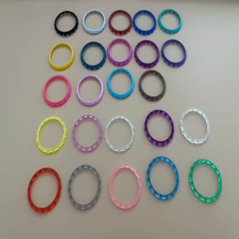 DIY Color Accessories for PS5 Controller, PlayStation 5 Decorative Ring Replacement Parts