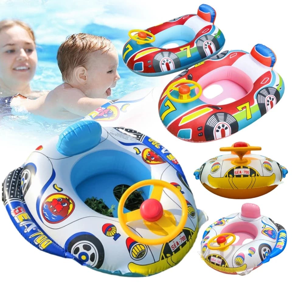 Baby Swim Ring Inflatable Toy Swimming Ring Seat For Kids