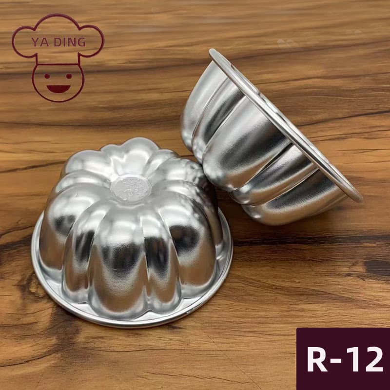 R12 R15 R16 R17 Small Pudding Mold / Jelly Mold / Cake Mold / Egg Tart Mold / Pastry Mold