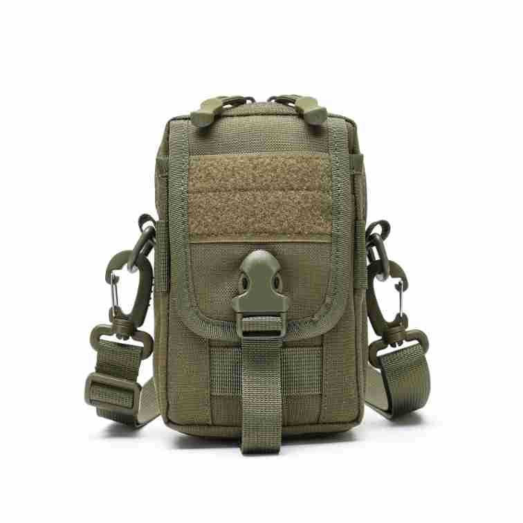 New Phone Bag for Men Multi-Function Belt-Worn Waterproof Tactical Waist Bag Wear-Resistant Fashionable Phone Pouch Small Bag