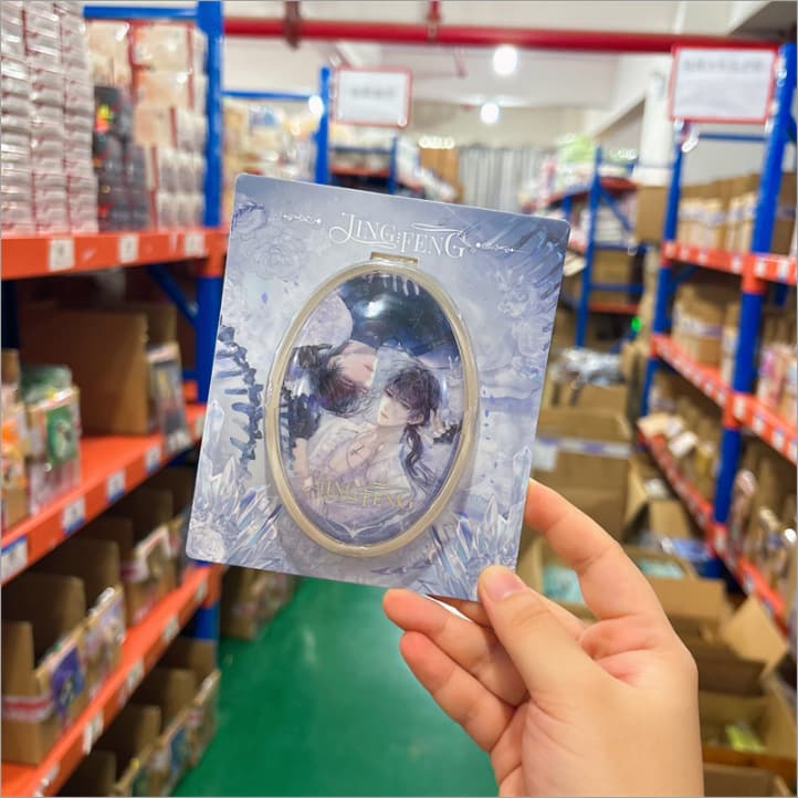 Officially Licensed Liting Collection of Games, Anime, and 2D Trendy Toys, Merchandise, Badges, Figurines, and Color Sheets