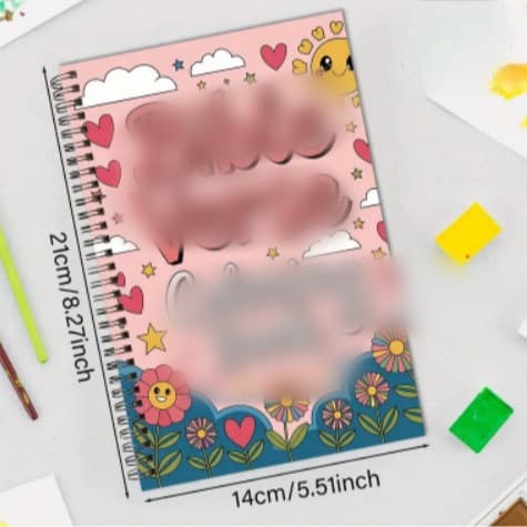 Cross-border popular Bible Verse Coloring Book coloring book notebook spiral bound circle book