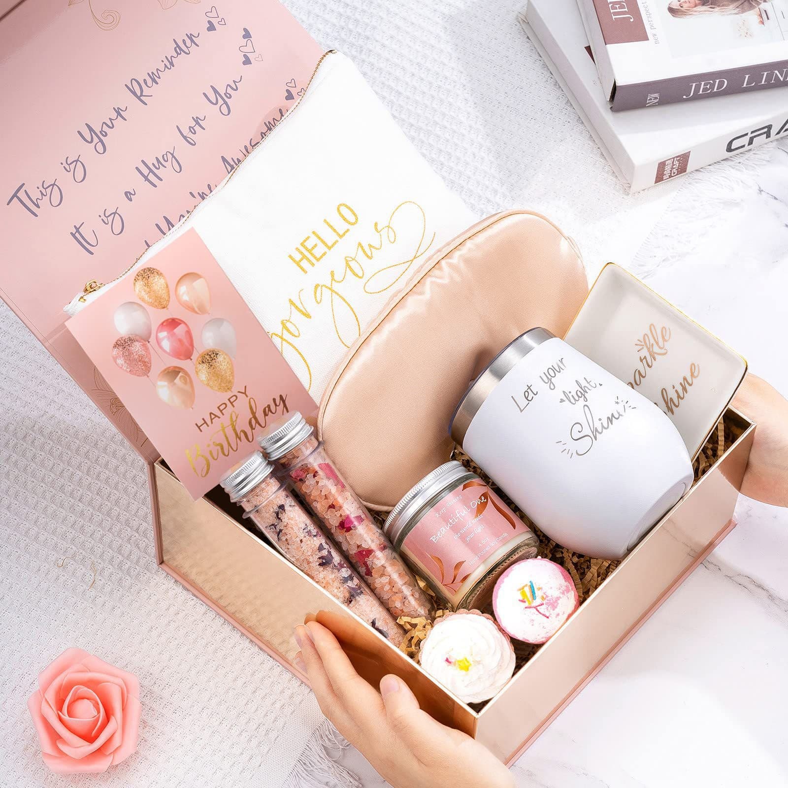 Amazon Gift Set Bath Spa Gift Set for Women Unique Gift for Women Creative Ideas