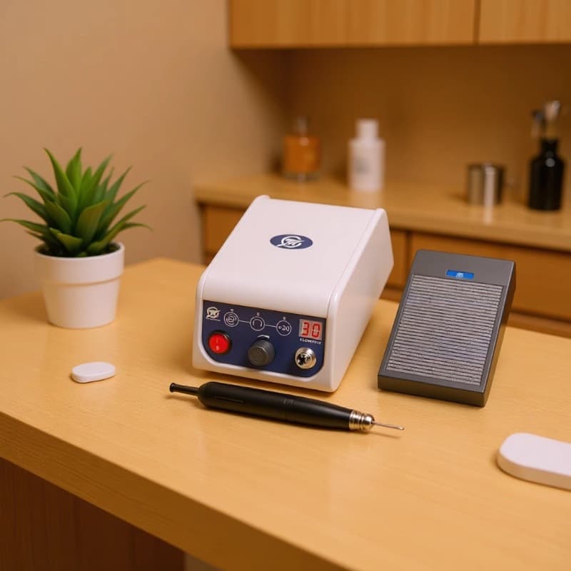 Dental Carbon-Free Brush Grinder Dental Small Electric Grinder Dental Brushless Technician Wood Carving Jade Engraving Machine