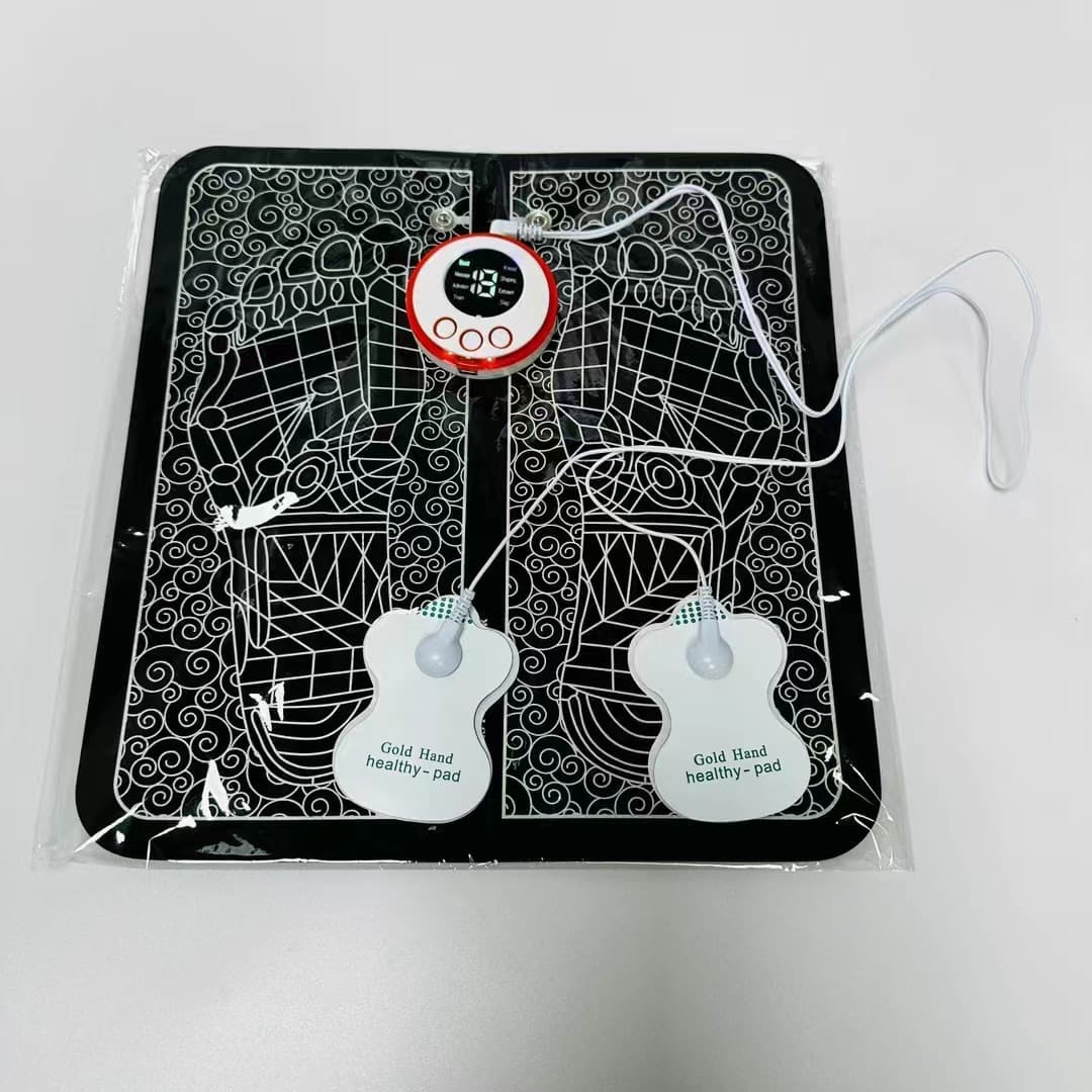 Cross-border hot selling EMS foot massage mat, foot pulse therapy, microcurrent foot massager manufacturer
