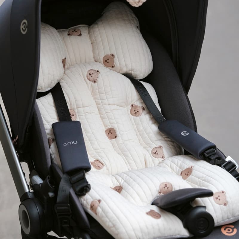 Stroller Cushion for Autumn and Winter, Compatible with elittle Yitule EMU Stroller, Baby Stroller Accessories