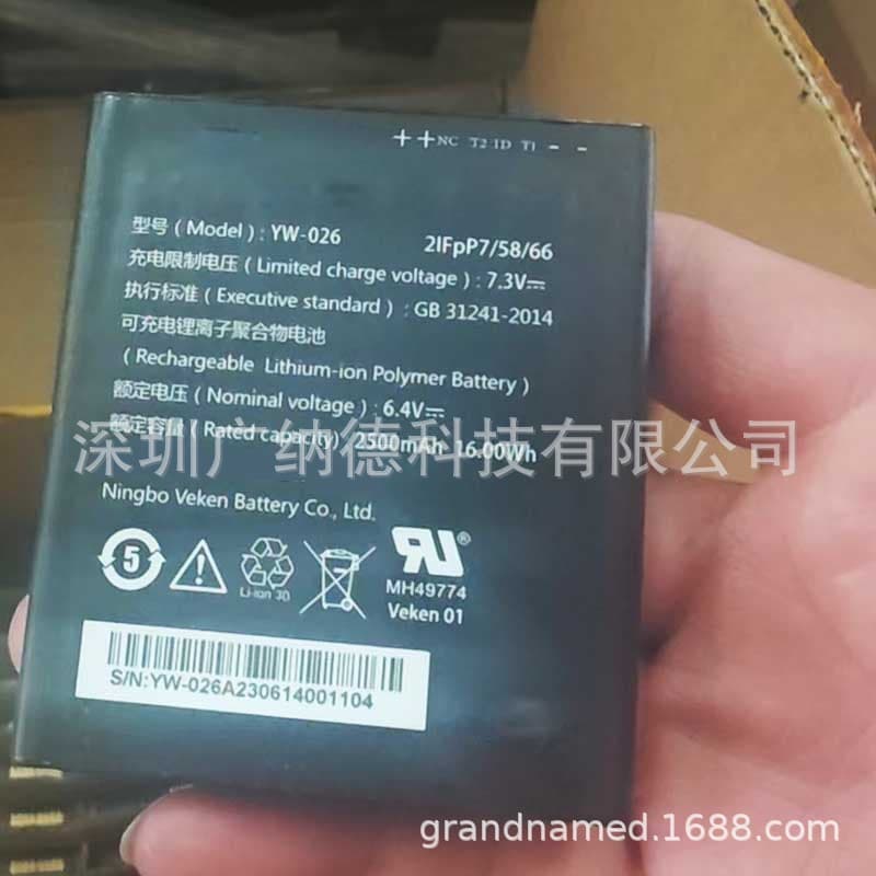 Battery for BAI FU A920 Max Machine YW-026 2500mAh 6.4V New Cell