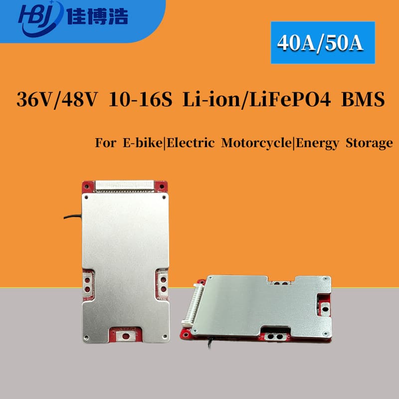 10S-16S 40A/50A  BMS  for 18650 Pack Electric Bike E-bike