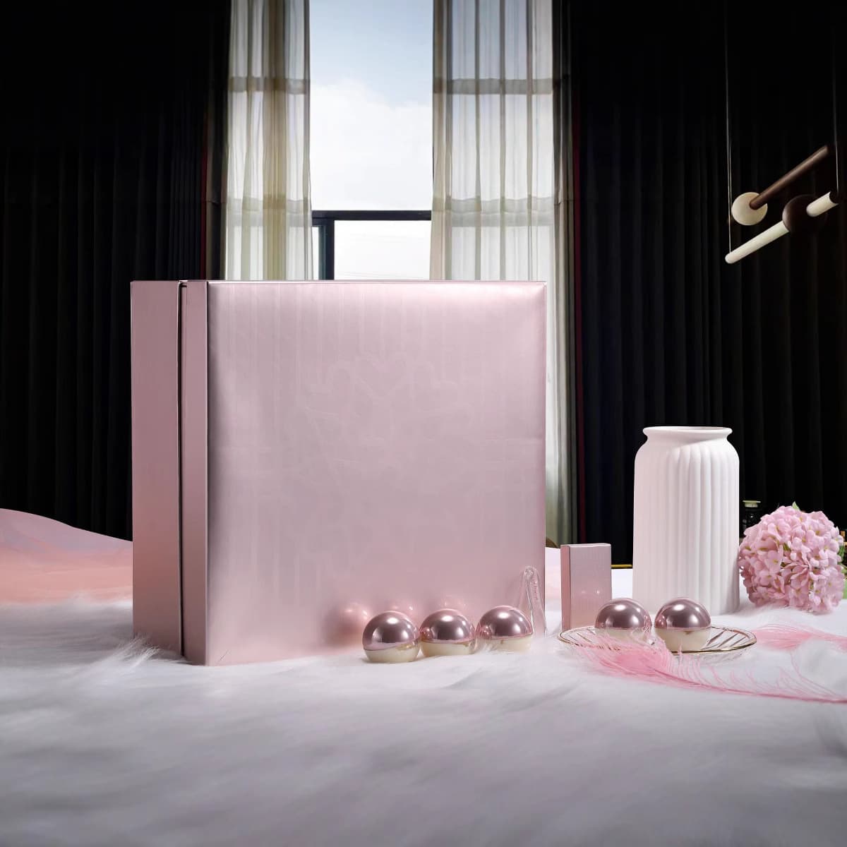 High-End Leather Case Hormone Balancing Cream for Female Gland Firming and Pinkness, Eight Gland Hormone Care