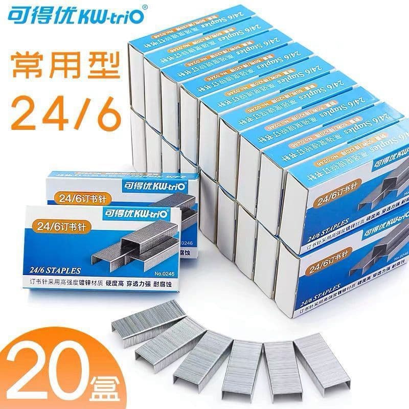 Keaduo Staples No.12 Staples No.10 Small Staples Universal Stapler Refills Galvanized Staples