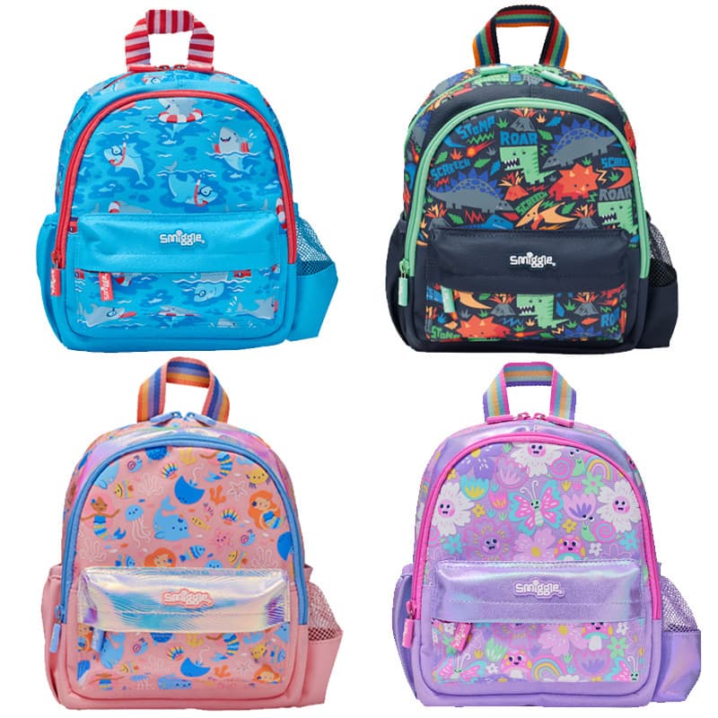 Australian Smiggle Mini Small School Bag Children's Cute Cartoon Storage Backpack Baby Backpack