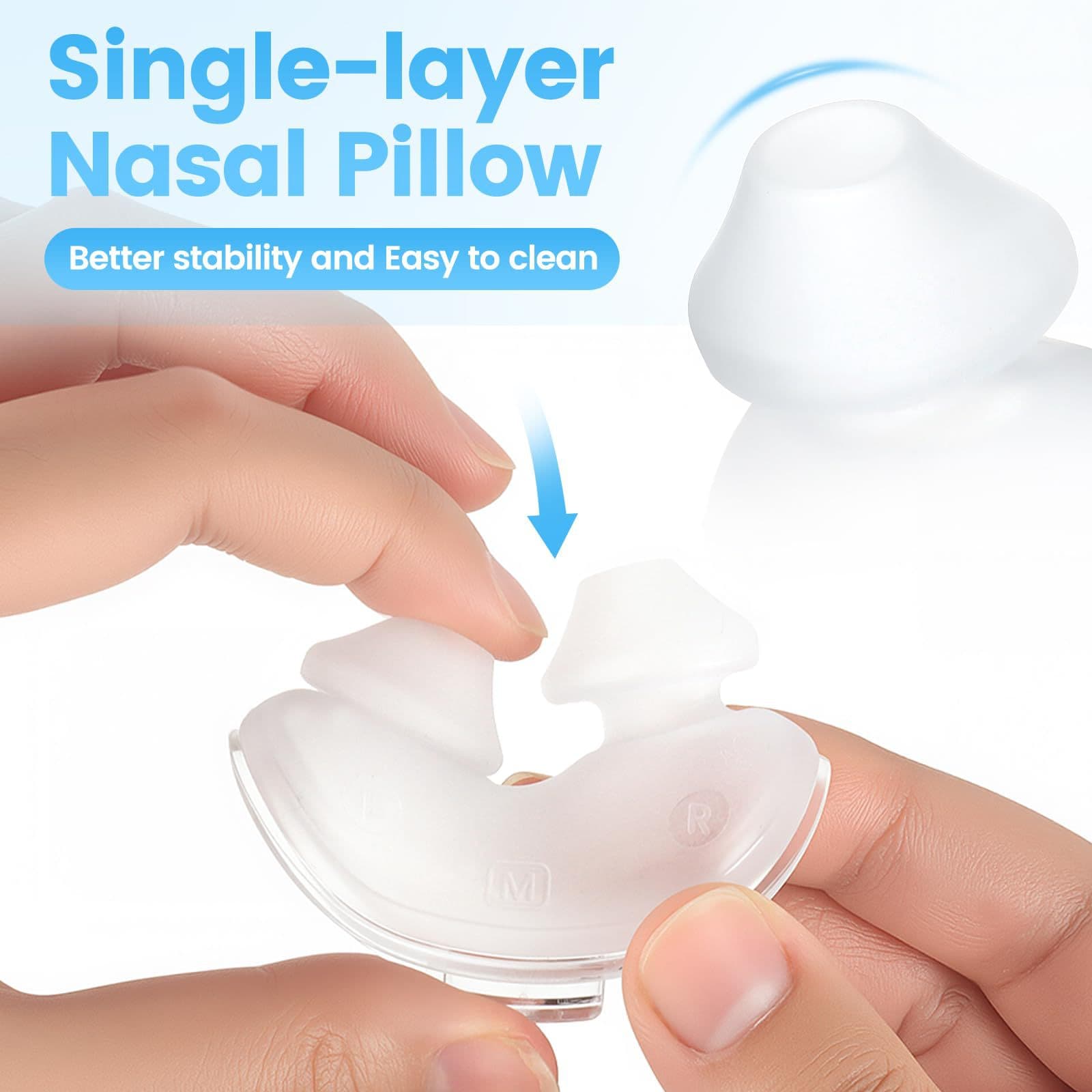 Domestic Resmed AirFit P10 nasal pillow nasal mask silicone pad frame short tube household ventilator universal