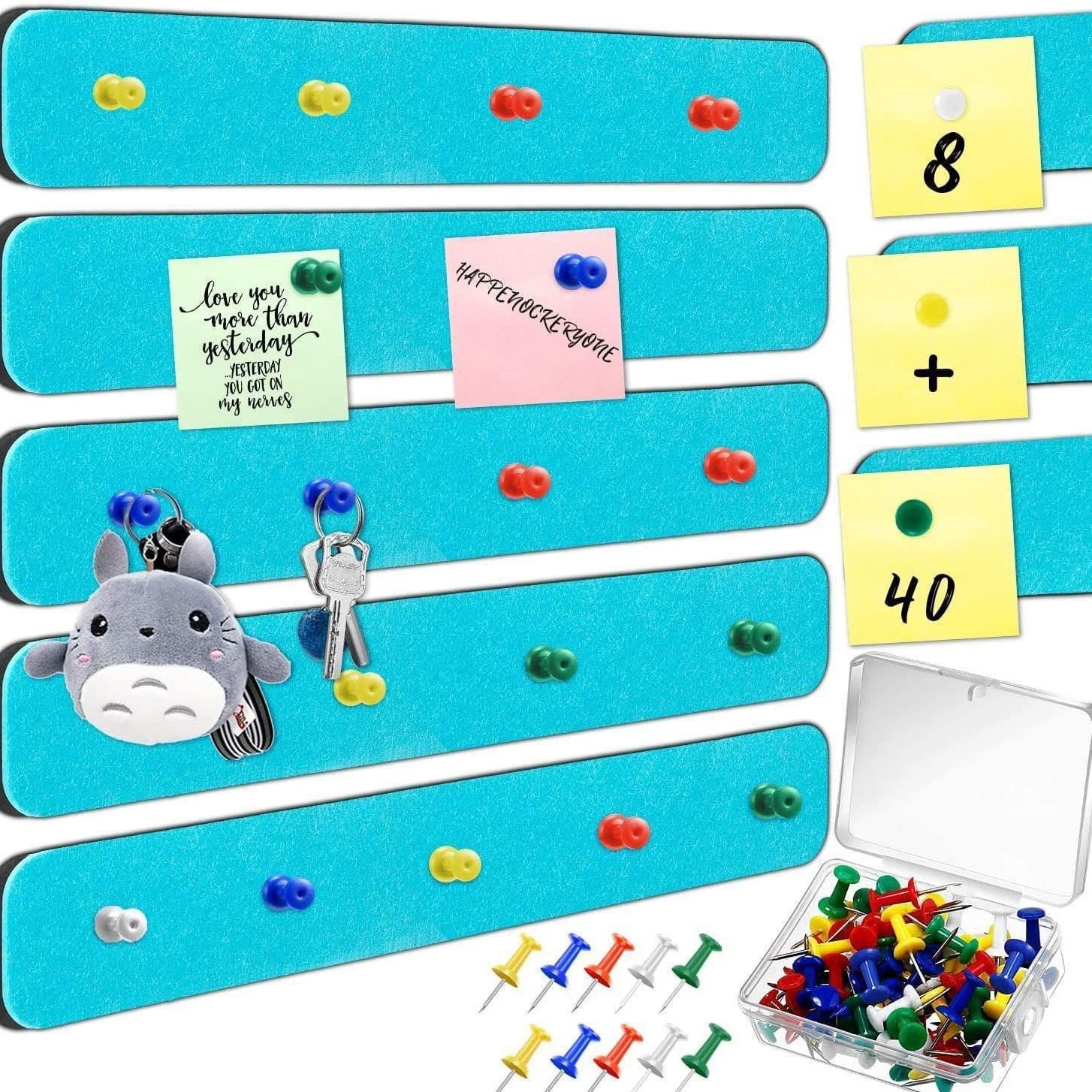 Simple felt memo notes, office sticky notes, bulletin board, self-adhesive memo decorative felt board.