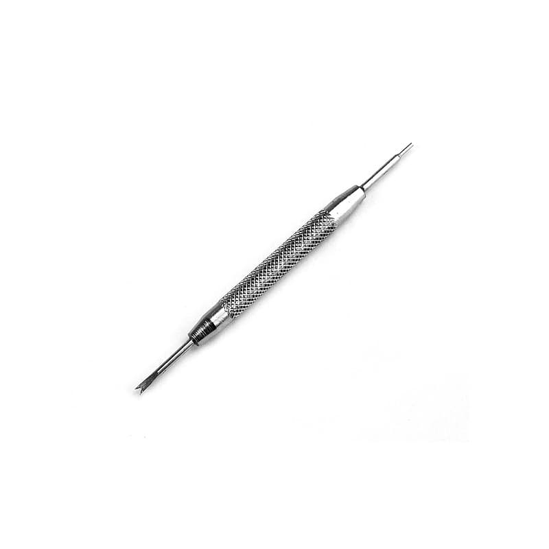 Spring bar fork, double spring bar screwdriver, watch strap installation and removal tool, double-ended spring bar screwdriver, watch strap adjuster, watch bar fork