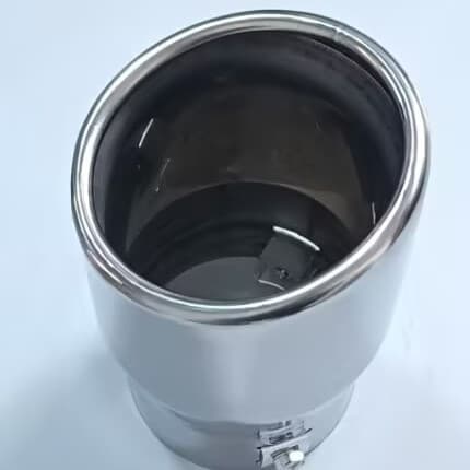 Car Modification Tailpipe Stainless Steel Exhaust Muffler Silencer Pipe Universal