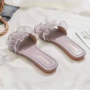 Fairy-style Flat Comfort Slippers for Women, 2026 Summer New Fashion Casual Sandals, Korean-style Versatile Summer Shoes