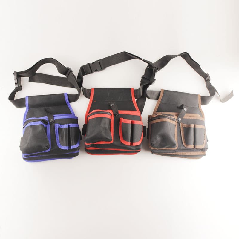 Hardware Electrician Tool Bag Multi-Purpose Waist Bag Repair Bag Electrician Waist Bag Ayk11 Three Layers