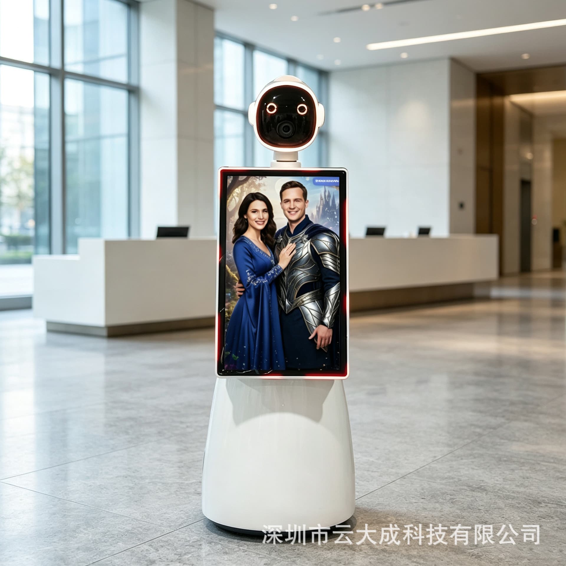 Robot Photo Booth 32-inch AI Camera Wedding Party Photo Booth Special for Foreign Trade