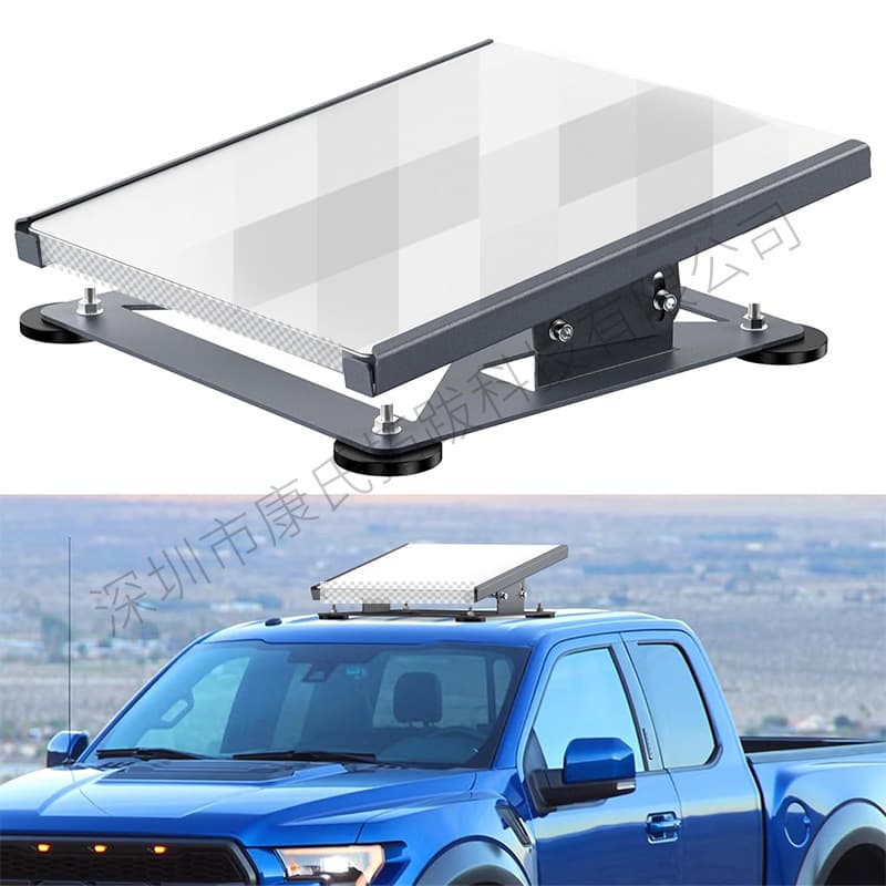 For Mini car roof metal mobile signal bracket V4, single magnetic 30kg mini support.
