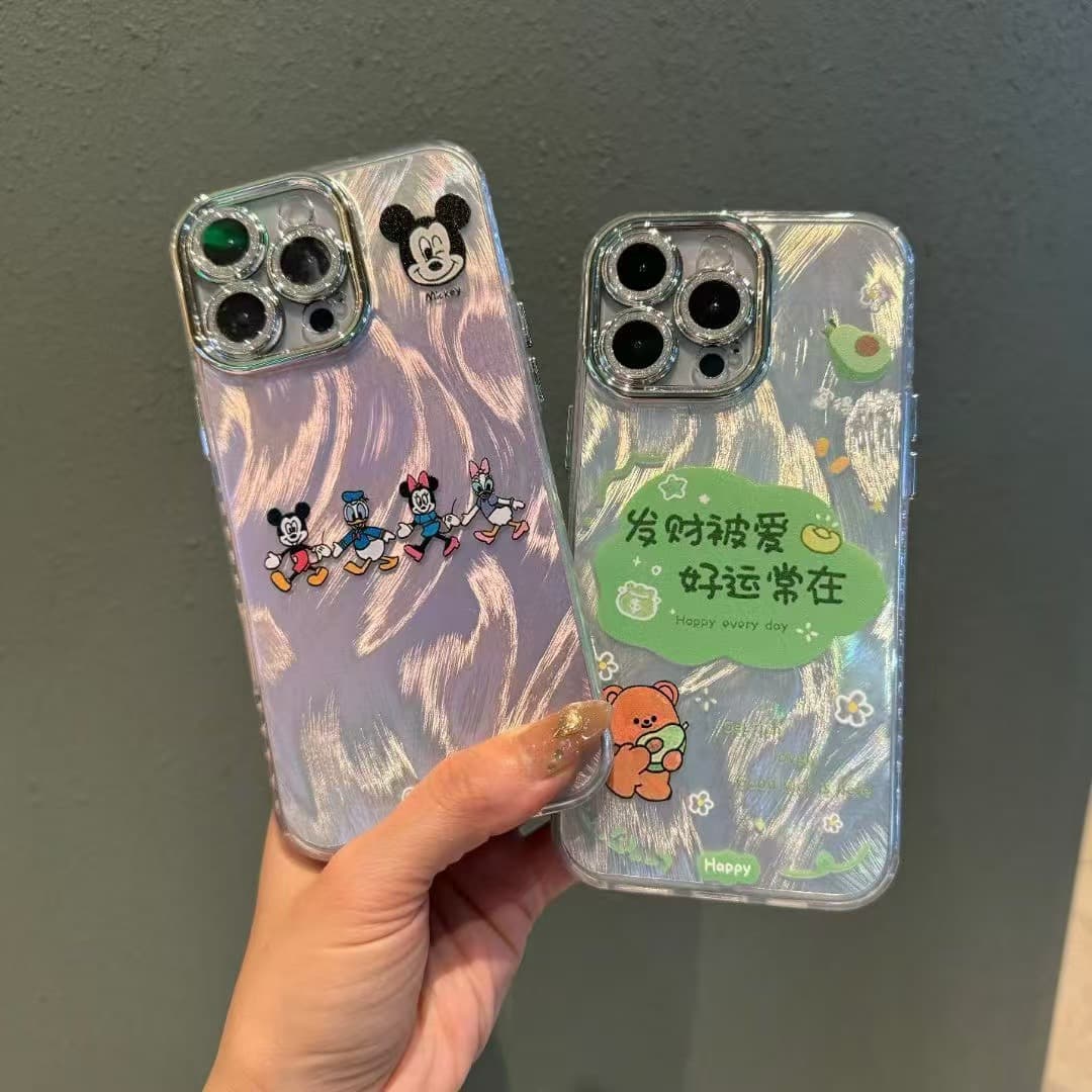 Feather Texture Case Compatible with VIVO Series S60 Y600PRO Y60 Glitter Camera Lens Protector X300E Y500 Phone Case