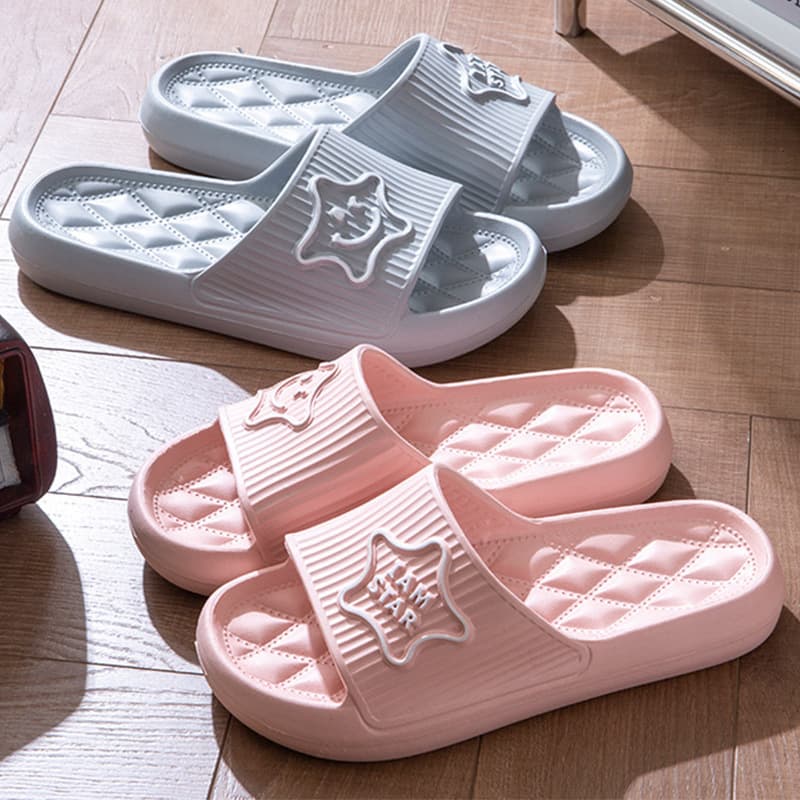 Eva Sandals for Women Summer Home Bathroom Non-Slip Thick Sole Non-Stinky Feet Outer Wear Slippers Wholesale Couple Men