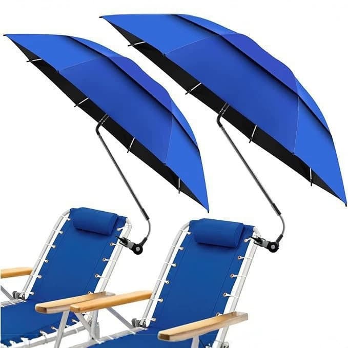 Hot-Selling Cross-Border New Outdoor Chair Umbrella, Sunshade Umbrella, Leisure Beach Umbrella