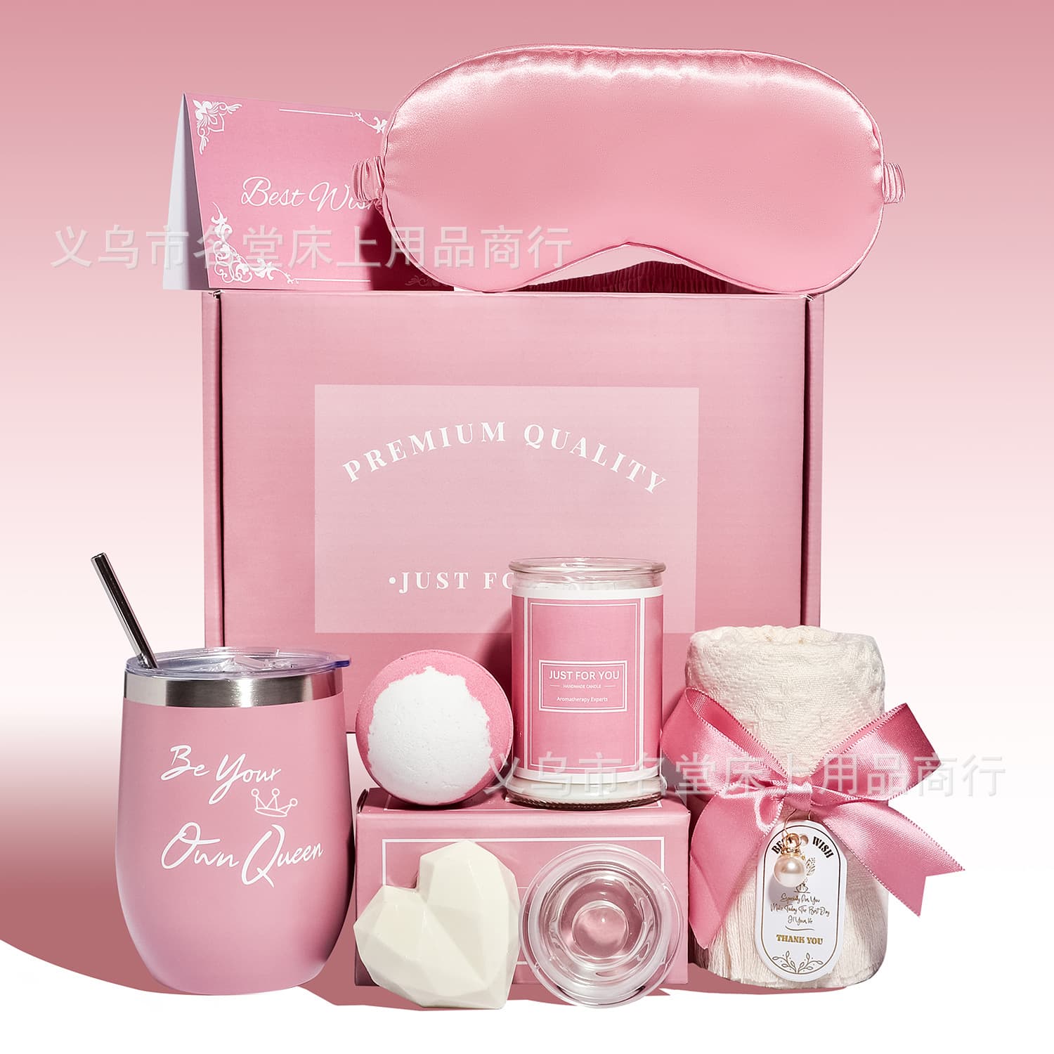 Best Friend Birthday Gift 12oz Egg Cup Souvenir Cross-Border Bath Gift Set Aromatherapy Candle Spa Gift Box