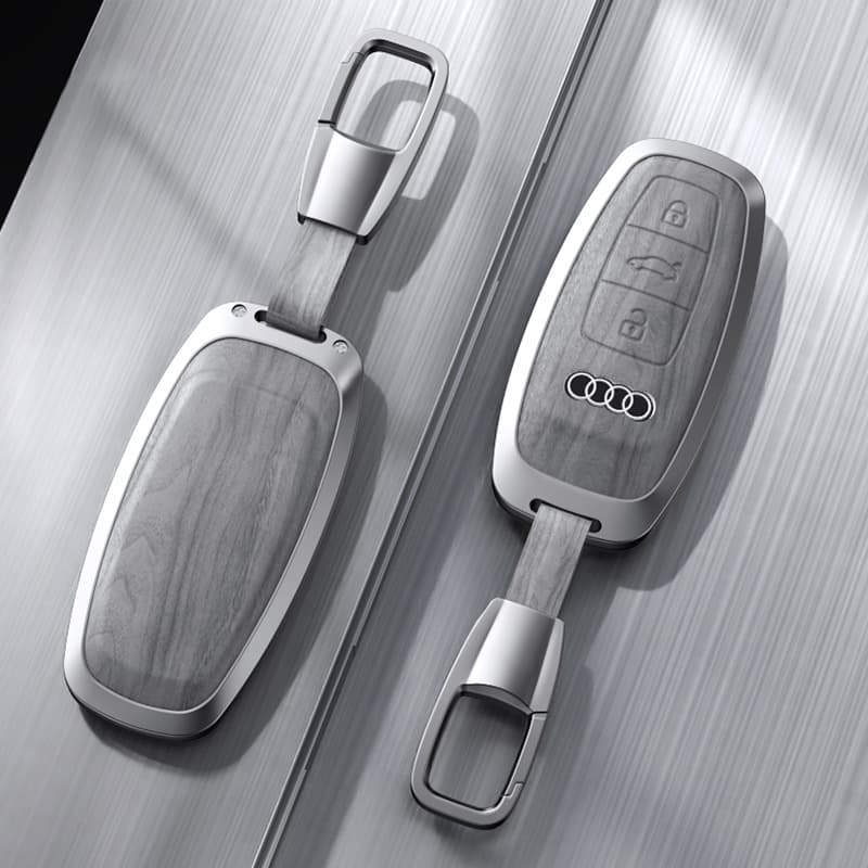 Compatible with A7L, New Q7, Q6, Q8, A6L Key Case Cover 2024 Model Genuine Leather for Men A8