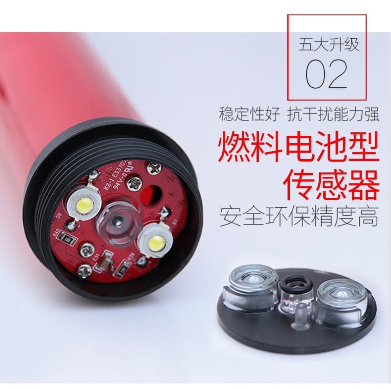 Alcohol Tester Breathalyzer Cheetah No.1 DUI Check Breath Alcohol Tester High Precision Traffic Baton Alcohol Detector