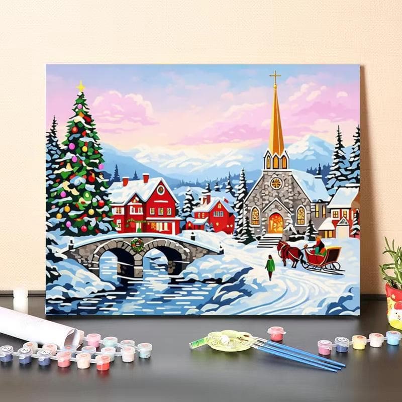 DIY Digital Oil Painting Fujian Factory Painting By Numbers Custom Wholesale Cross-Border Drop Shipping