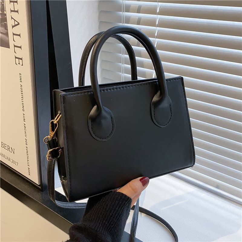 2024 Spring New Crossbody Bag Vintage Casual Fashion Handbag Small Square Bag Women Minimalist Trendy Chic Shoulder Bag