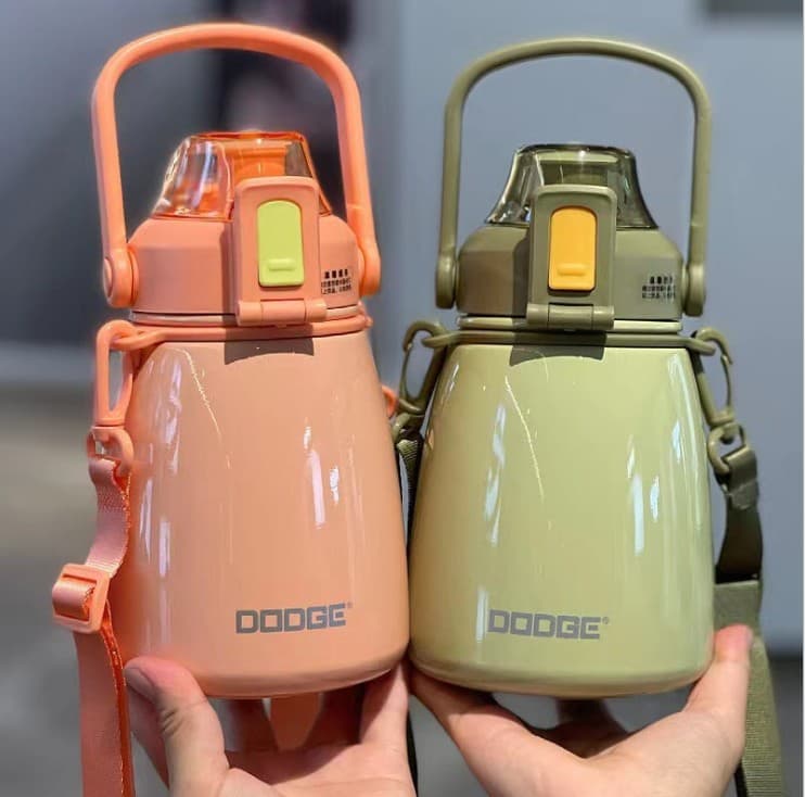 316 Stainless Steel Adult Water Cup Children's Water Bottle Student Genuine Dodge Large Belly Cup Insulated Cup