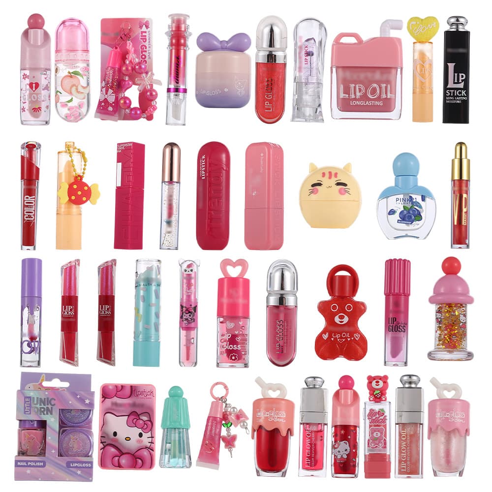My Little Pony Gift Box Lip Gloss Nail Polish Set Various Lip Gloss Tubes Optional Lip Glaze Lip Oil Lip Mud Lip Balm