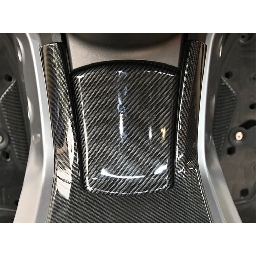 Compatible with Yamaha 2025 Third Generation NMAX155 V3 Motorcycle Modified Fuel Tank Cap Carbon Fiber Pattern Fuel Tank Protection Cover